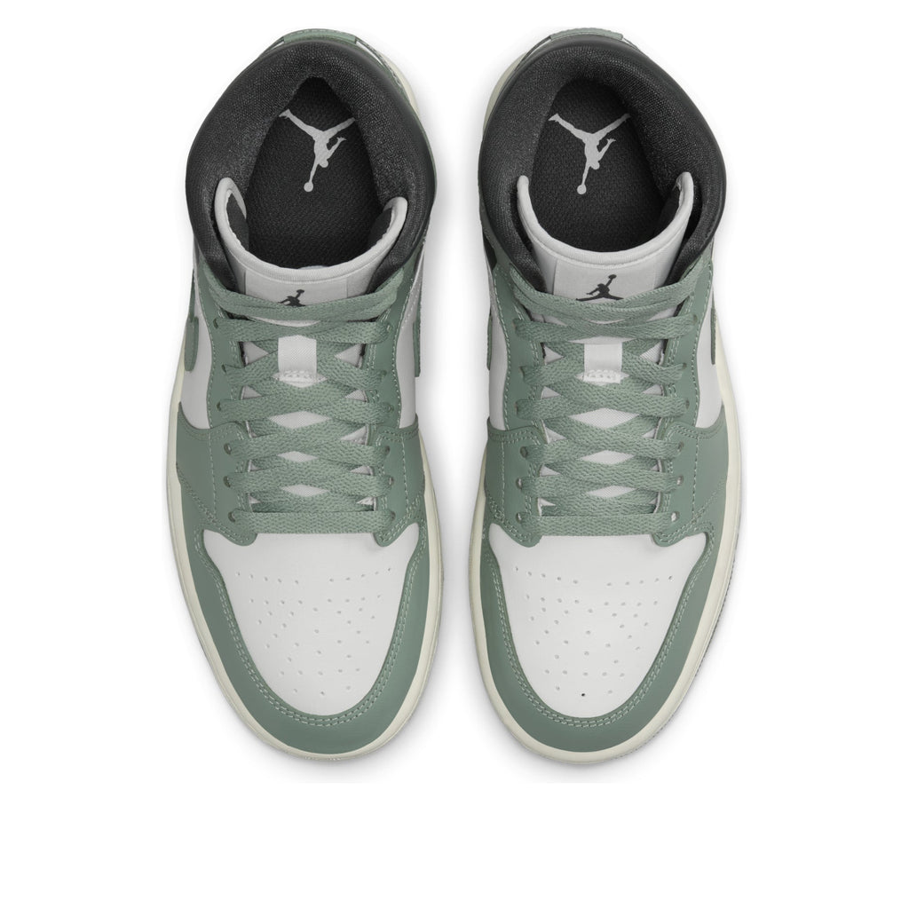 (WMNS) Air Jordan 1 Mid 'Jade Smoke' BQ6472-130