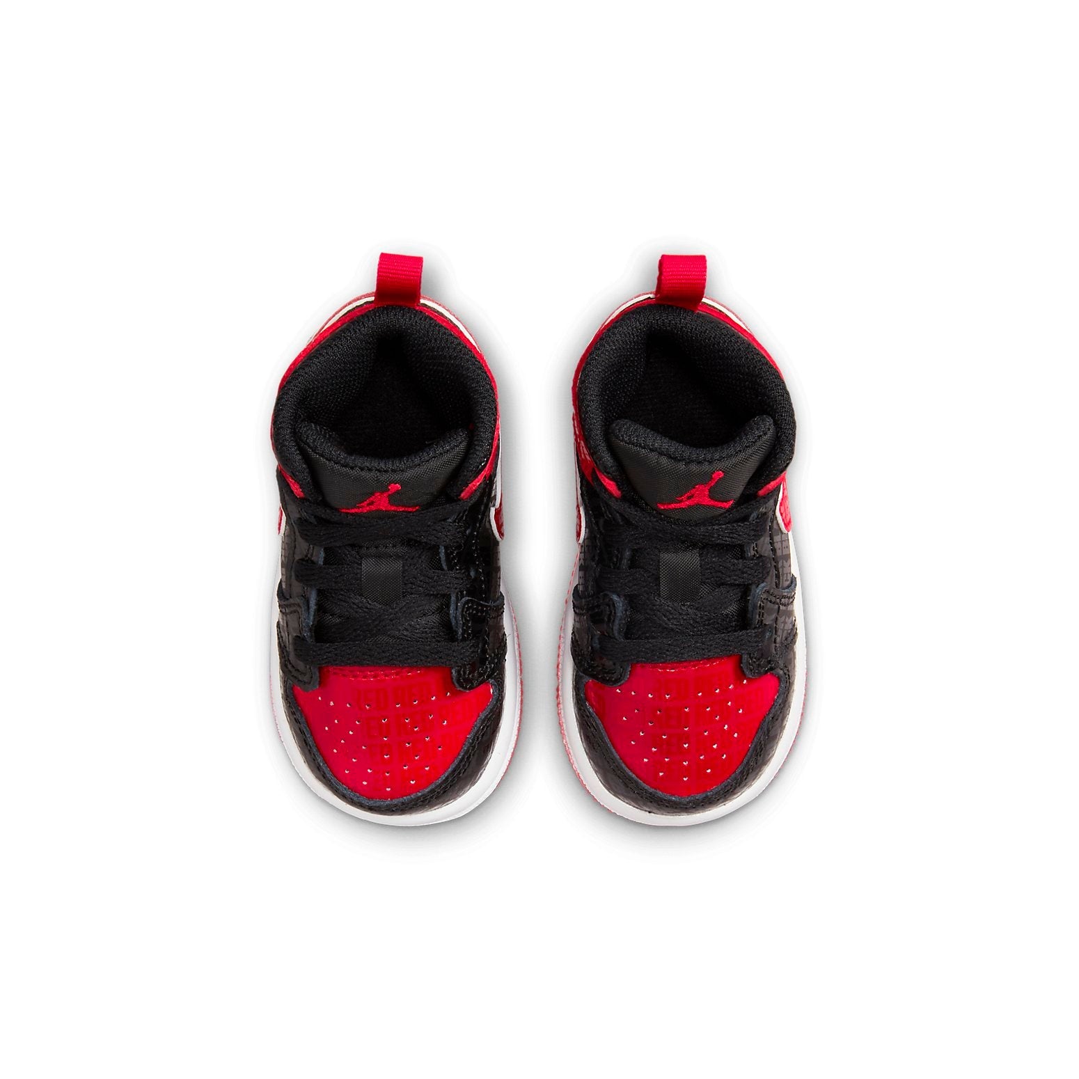 (TD) Air Jordan 1 Mid SS 'Black + Red = Bred' DM9649-001