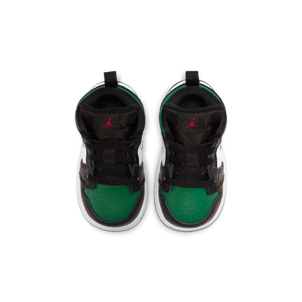 (TD) Air Jordan 1 Mid 'Black Pine Green' 640735-067