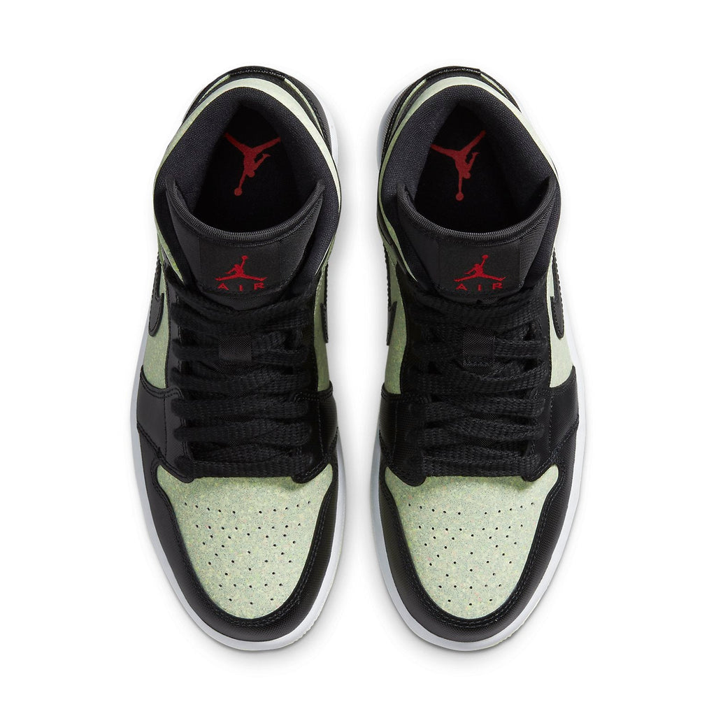 (WMNS) Air Jordan 1 Mid SE 'Black Barely Volt' CV5276-003