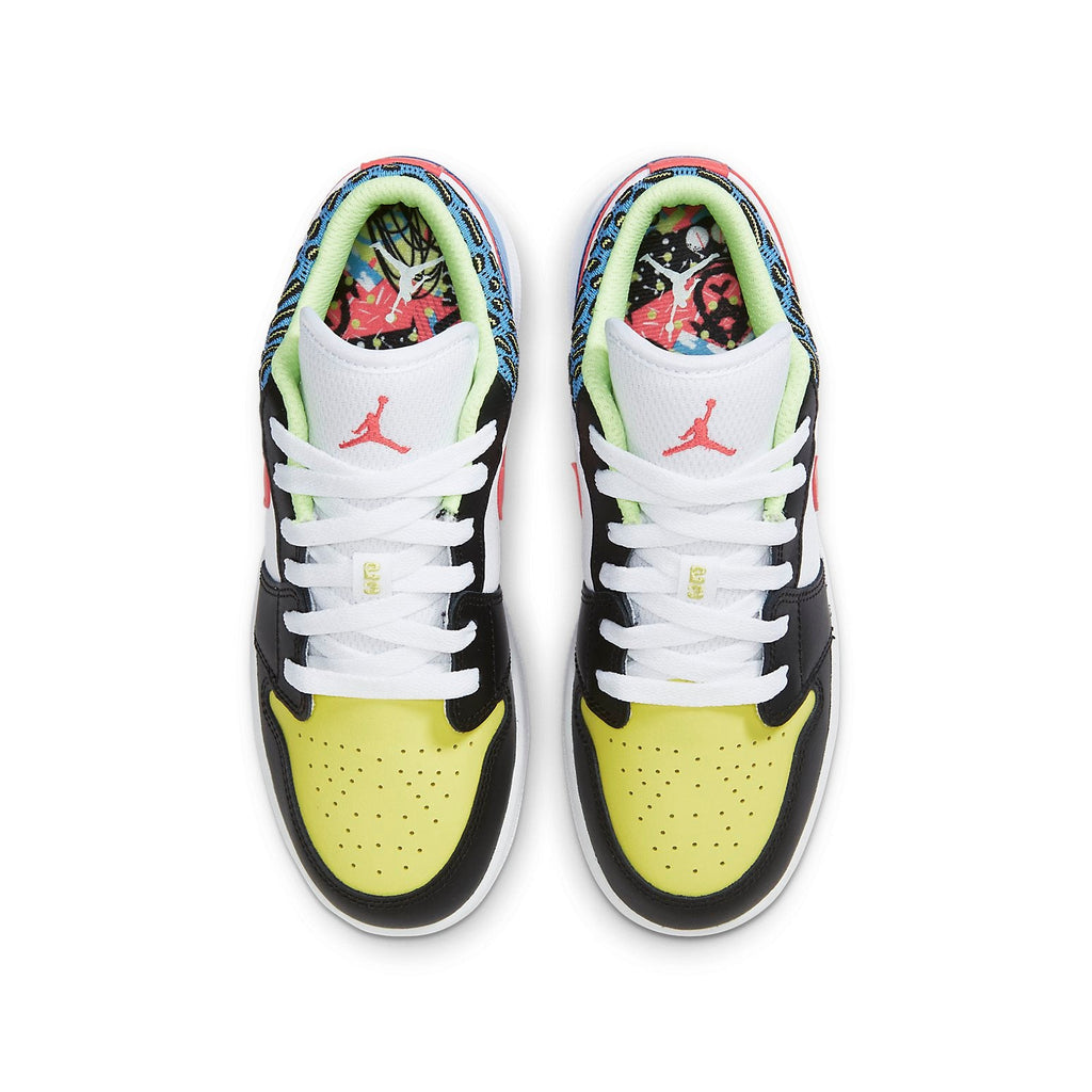 (GS) Air Jordan 1 Low 'Funky Patterns' DH5927-006