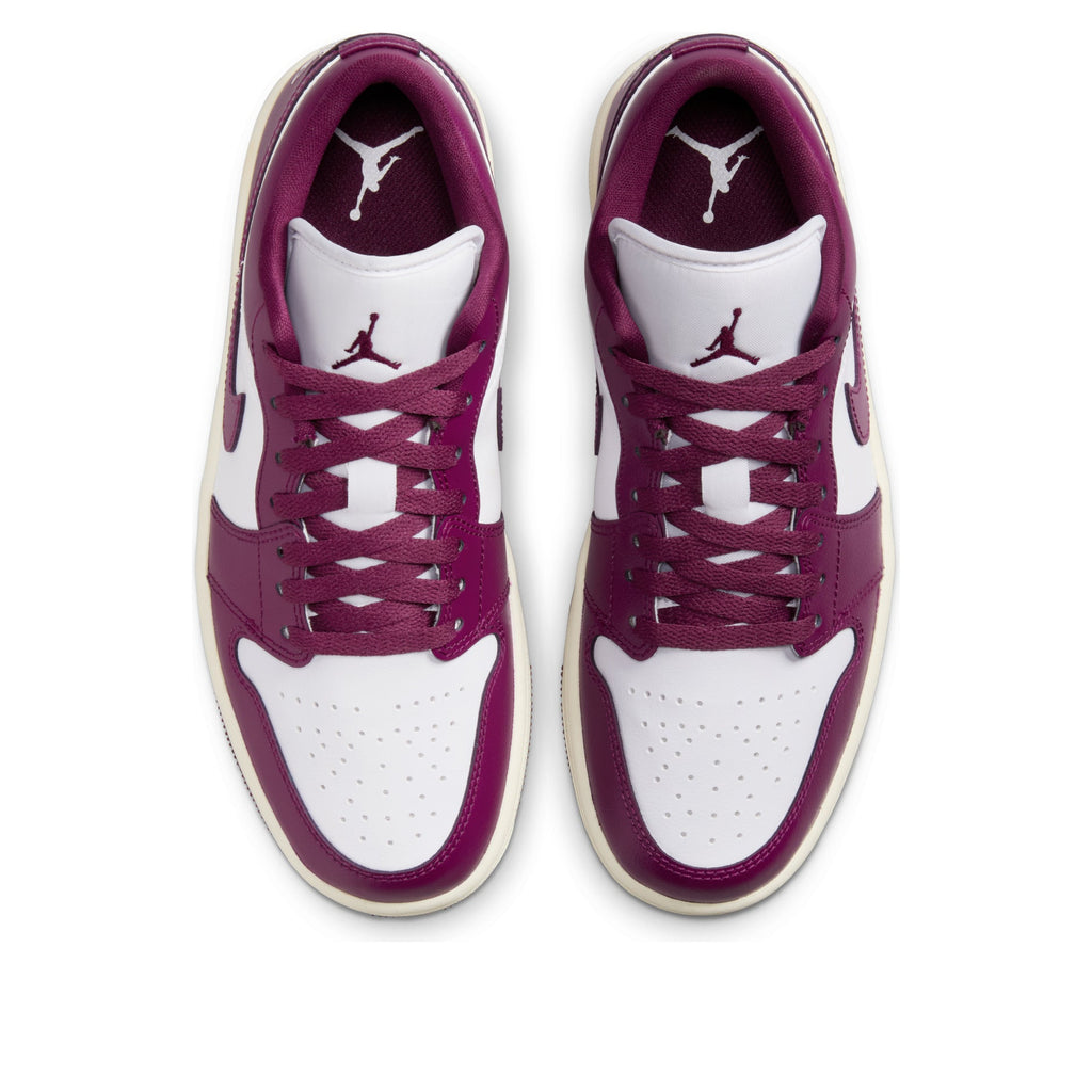 (WMNS) Air Jordan 1 Low 'White Fireberry' DC0774-161