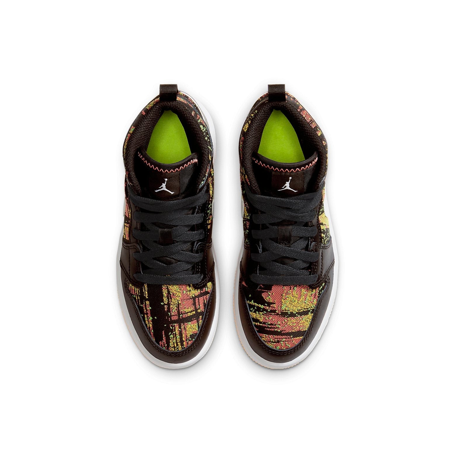 (PS) Air Jordan 1 Mid 'Black Laser Orange' 640737-003