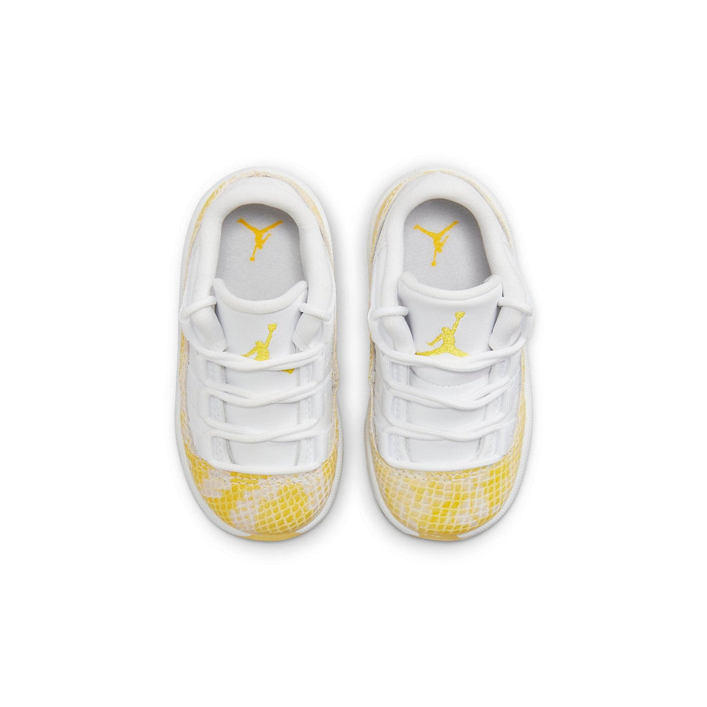 (TD) Air Jordan 11 Retro Low 'Yellow Snakeskin' 645107-107