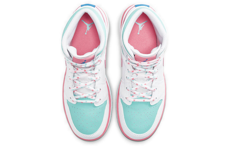 (GS) Air Jordan 1 Mid 'Digital Pink' 555112-102