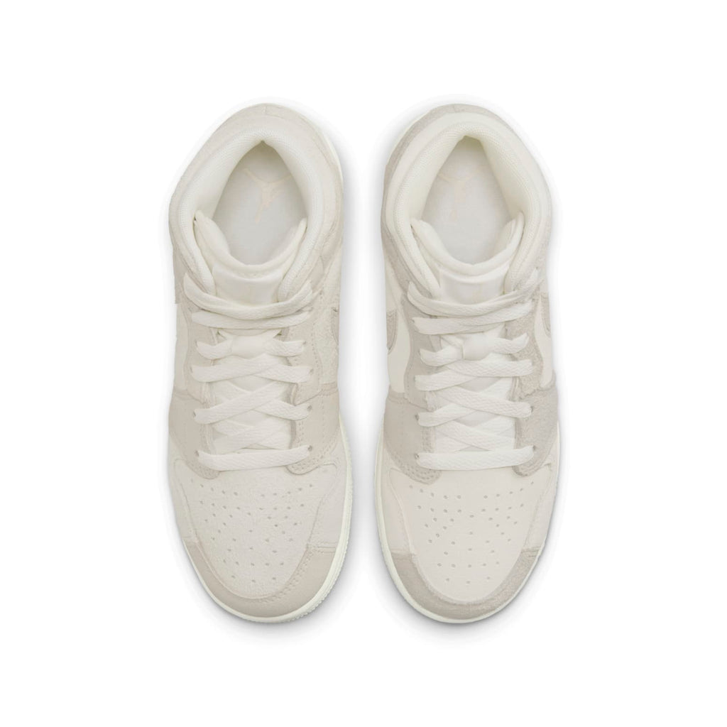 (GS) Air Jordan 1 Mid SE 'Craft Pale Ivory' FN7449-100