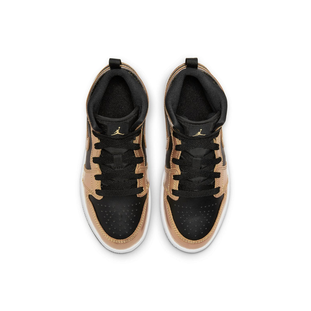 (PS) Air Jordan 1 Mid SE 'Metallic Gold Black' DR6968-071