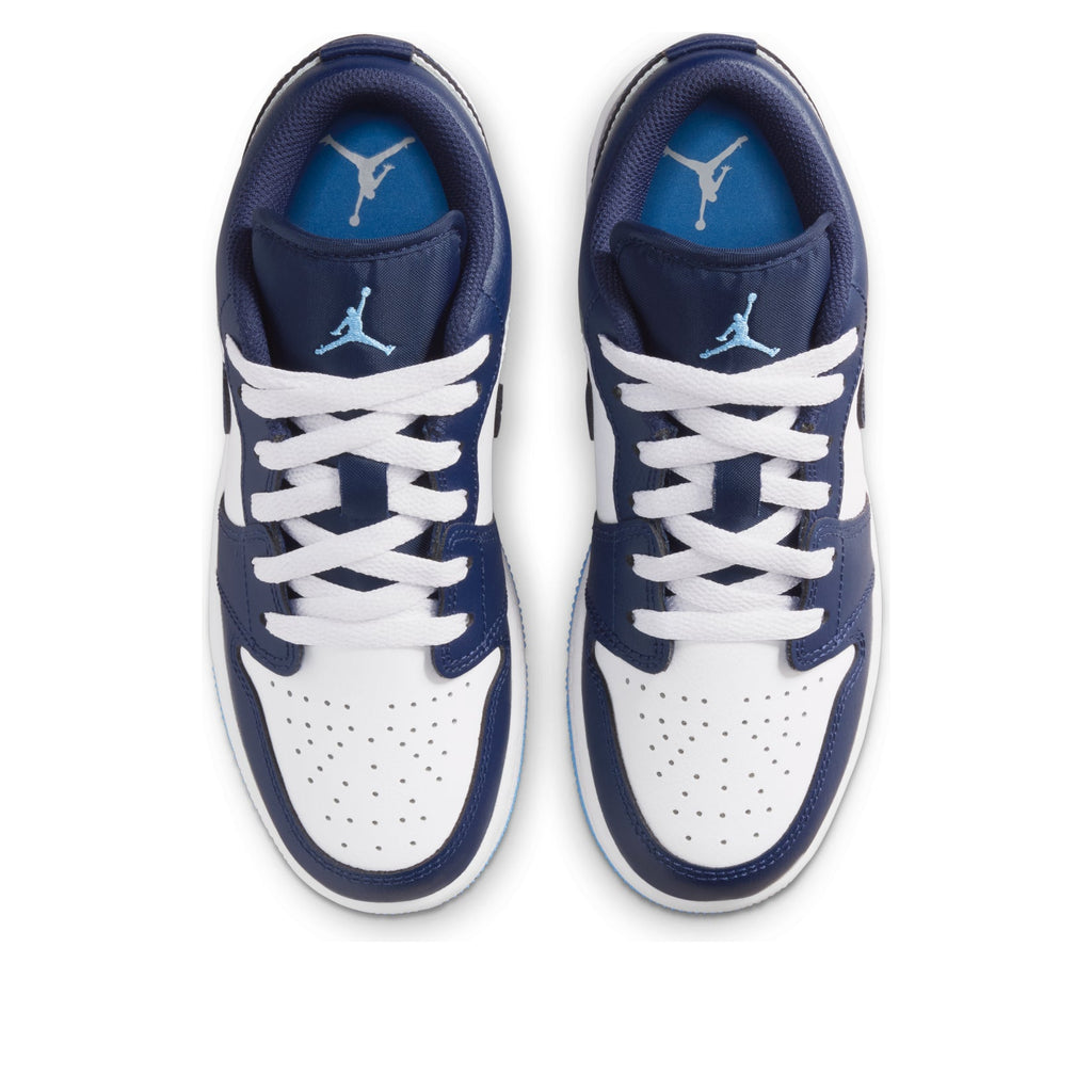 (GS) Air Jordan 1 Low 'Midnight Navy University Blue' 553560-404