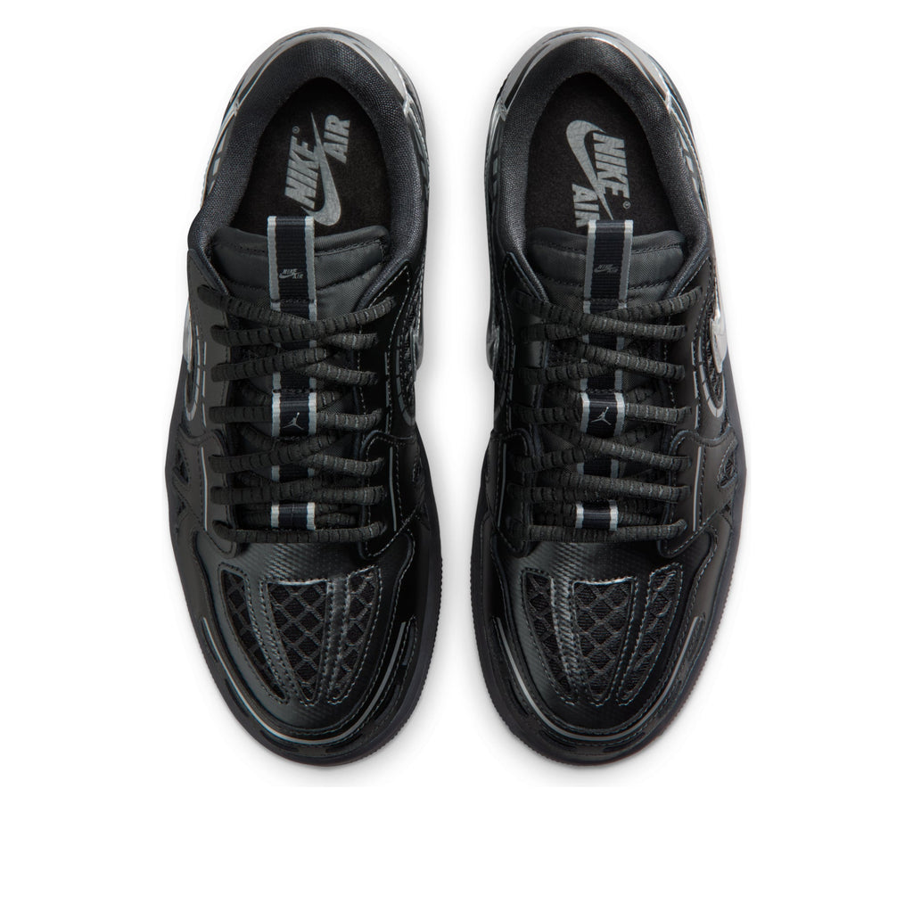 (WMNS) Air Jordan 1 Low Method of Make V3 'Black Metallic Silver' HQ2186-001