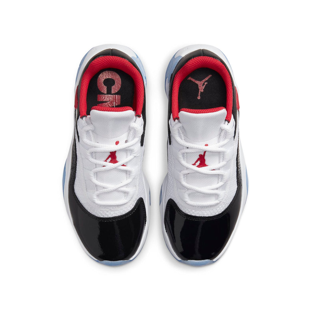 (GS) Air Jordan 11 CMFT Low 'White Black University Red' CZ0907-160