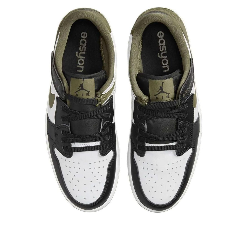 Air Jordan 1 Low EasyOn 'White Black Medium Olive' DM1206-102