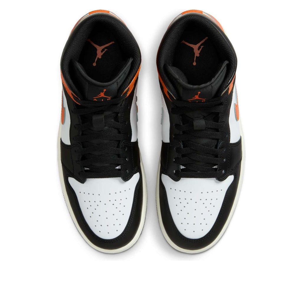 Air Jordan 1 Mid 'Black Toe Starfish' DQ8426-801
