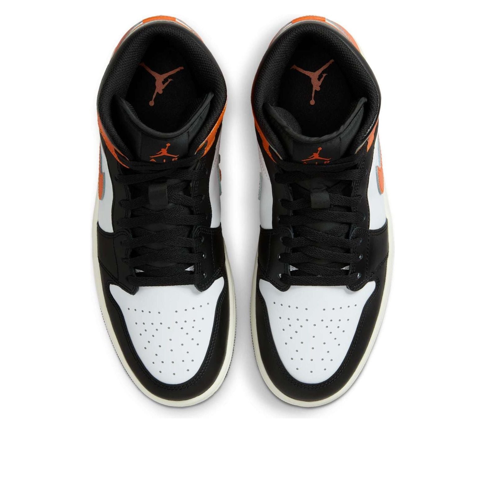 Air Jordan 1 Mid 'Black Toe Starfish' DQ8426-801