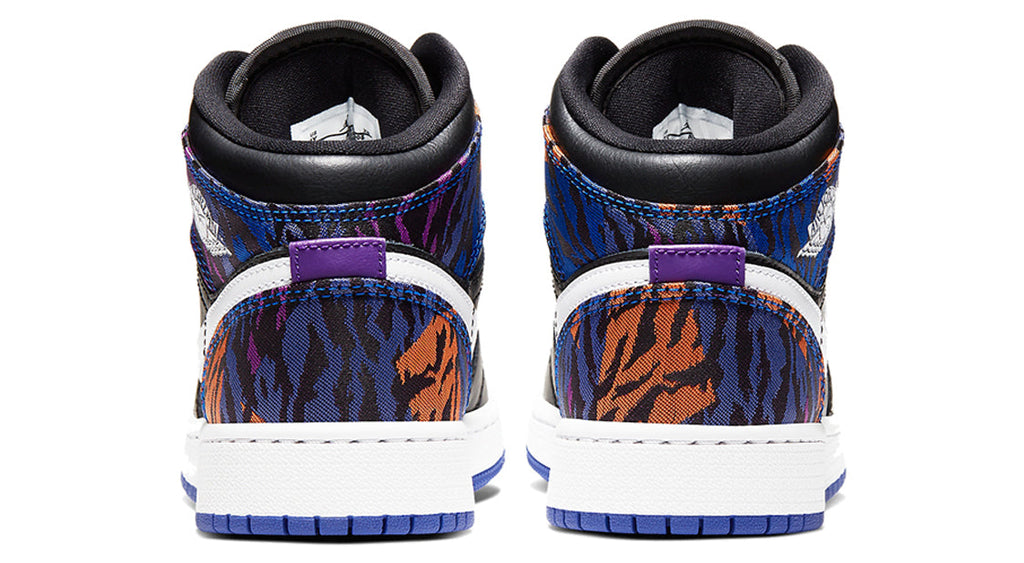 (GS) Air Jordan 1 Mid SE 'Tiger Stripe' AV5174-005