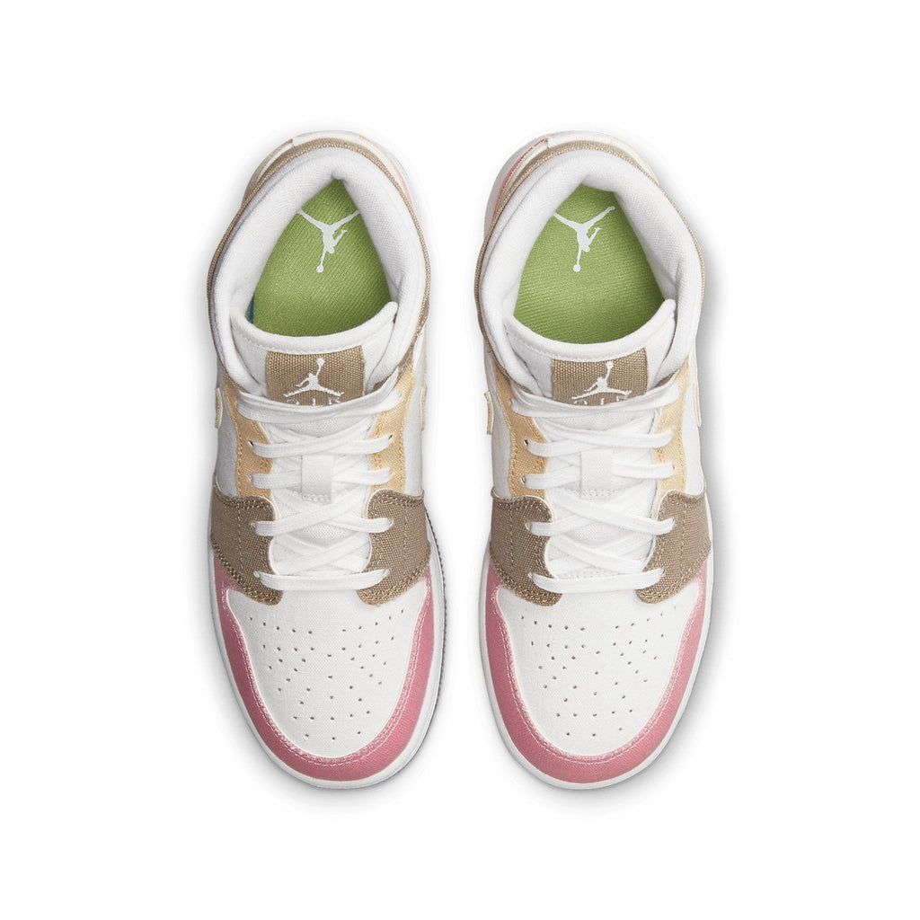 (GS) Air Jordan 1 Mid SE 'Pastel Grind' DJ0338-100