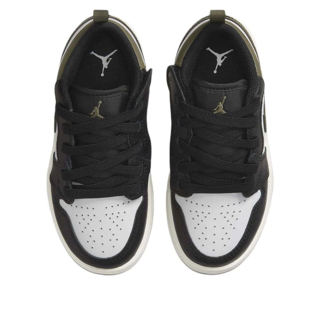 (PS) Air Jordan 1 Low ALT 'Black Medium Olive White' DR9748-092