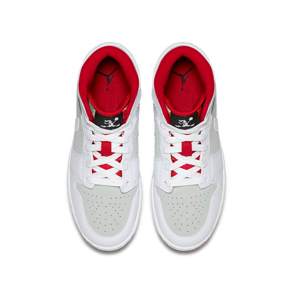 (GS) Air Jordan 1 Mid 'Hare' 2015 719554-123