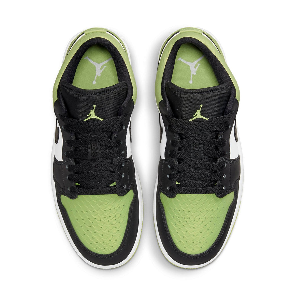 (WMNS) Air Jordan 1 Low SE 'Vivid Green Snakeskin' DX4446-301