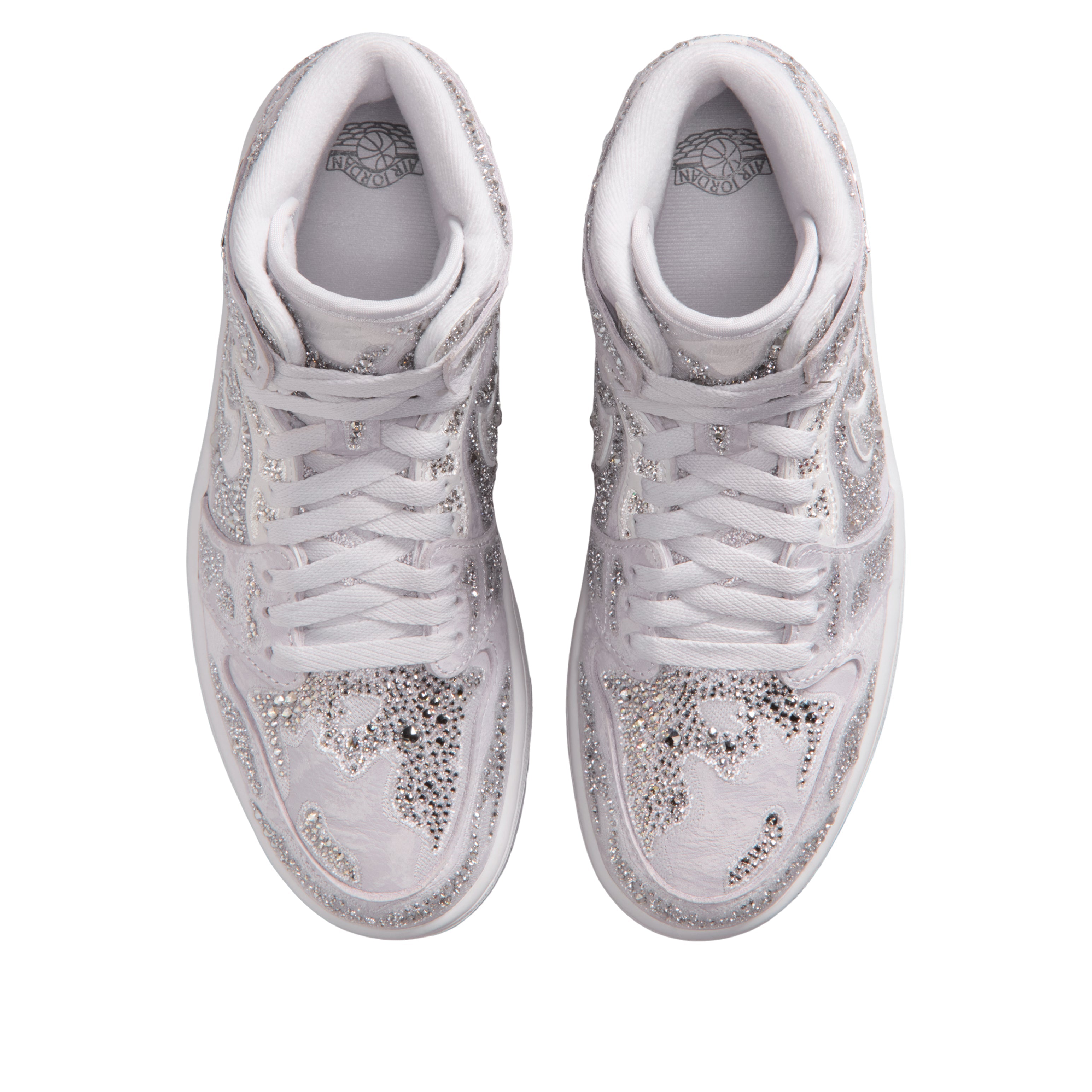 (WMNS) Air Jordan 1 Retro High OG x Swarovski 'Vast Grey' HF6248-002