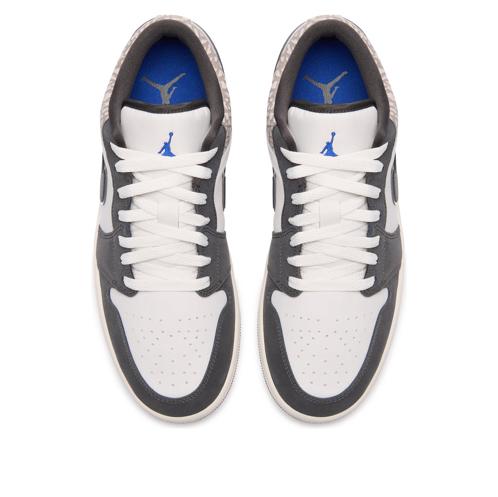 Air Jordan 1 Low SE 'Sail Deep Pewter Elephant Print' IU2268-100