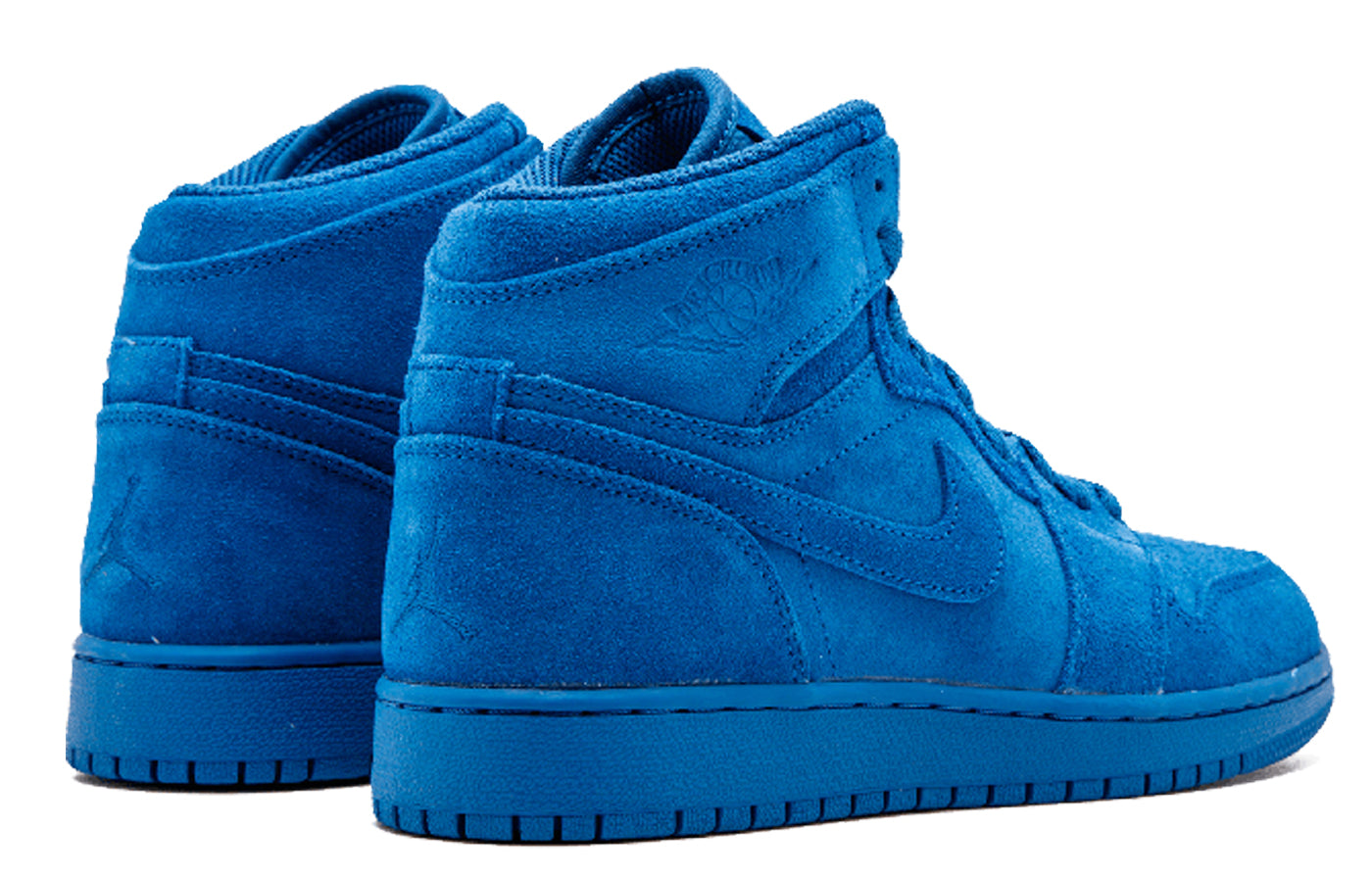 (GS) Air Jordan 1 Retro High 'Blue Suede' 705300-404