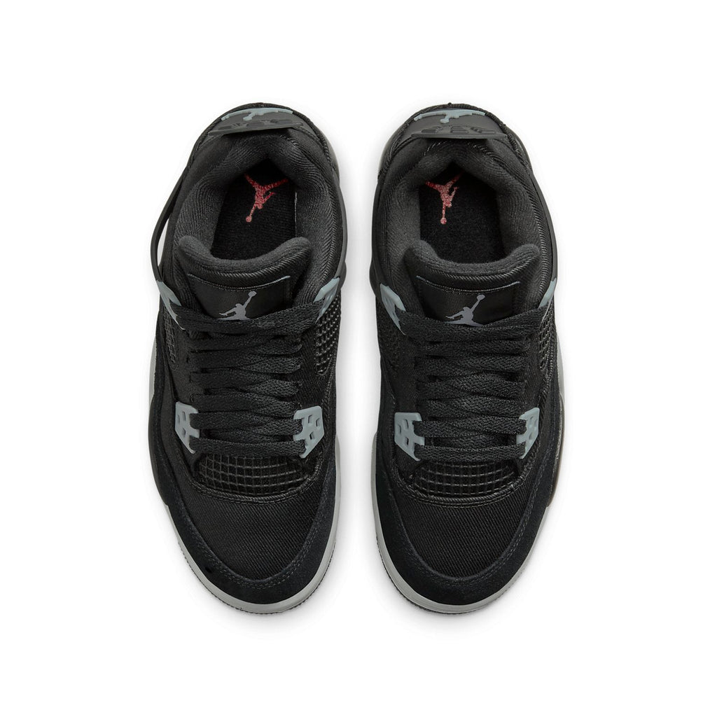 (GS) Air Jordan 4 Retro SE 'Black Canvas' DV0553-006