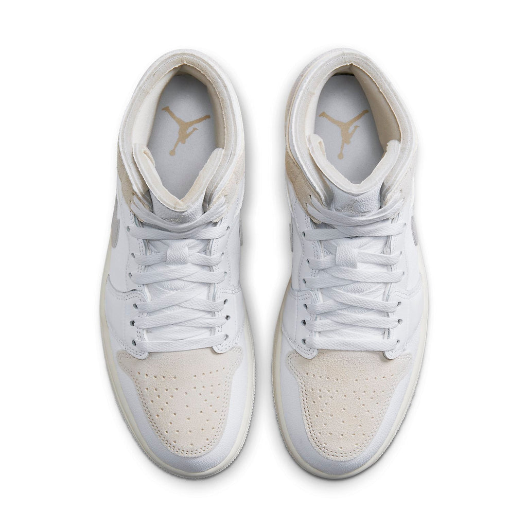 Air Jordan 1 Mid SE Craft 'Inside Out White Grey' DM9652-120