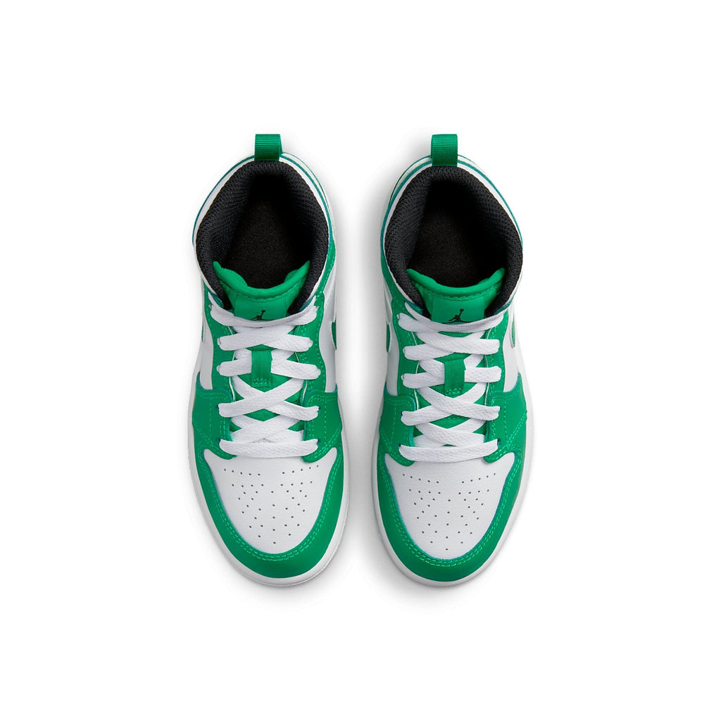 (PS) Air Jordan 1 Mid 'Lucky Green' DQ8424-301