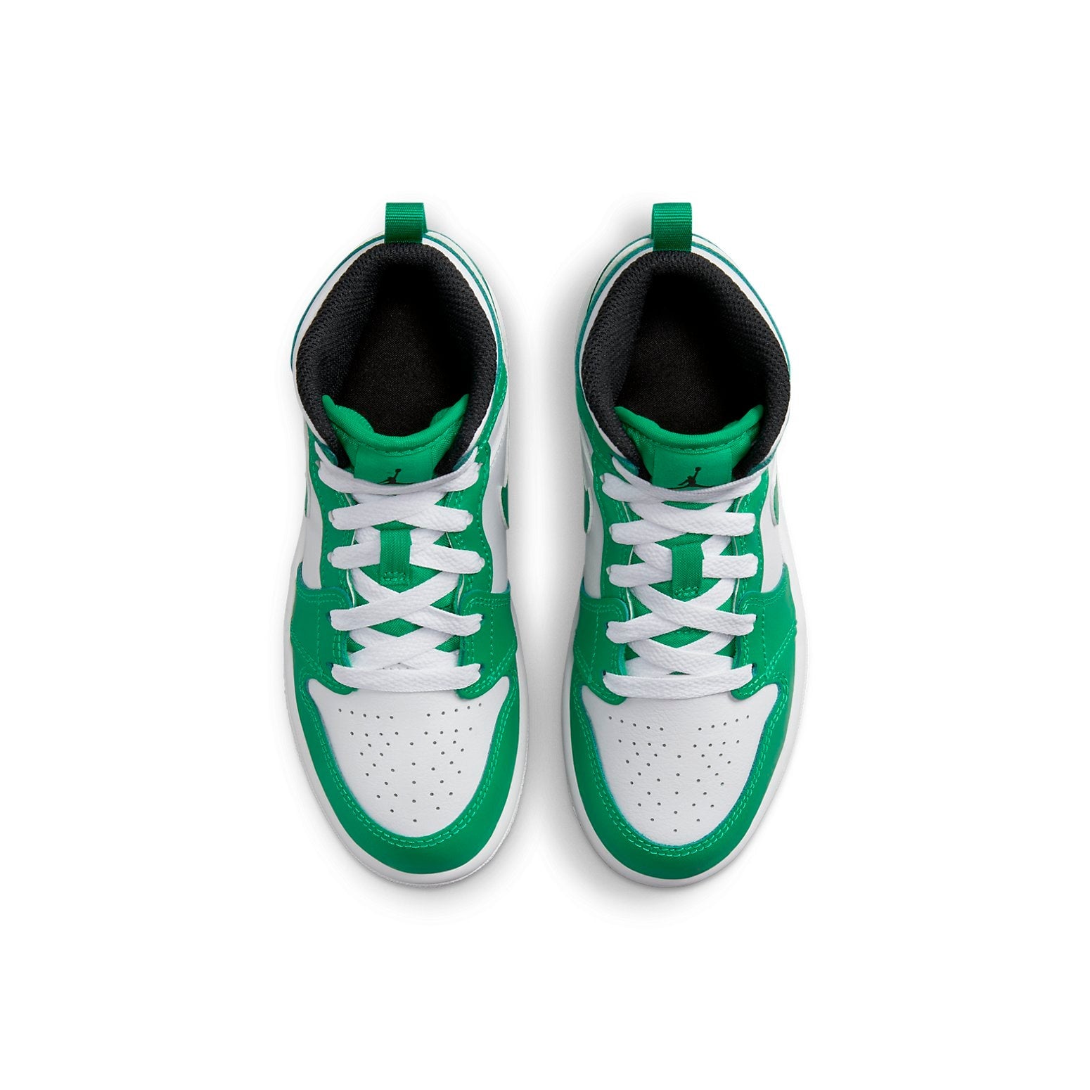 (PS) Air Jordan 1 Mid 'Lucky Green' DQ8424-301