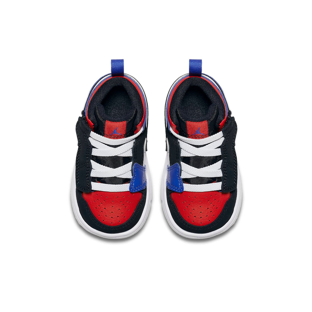 (TD) Air Jordan 1 Mid ALT 'Black Blue Red' AR6352-124