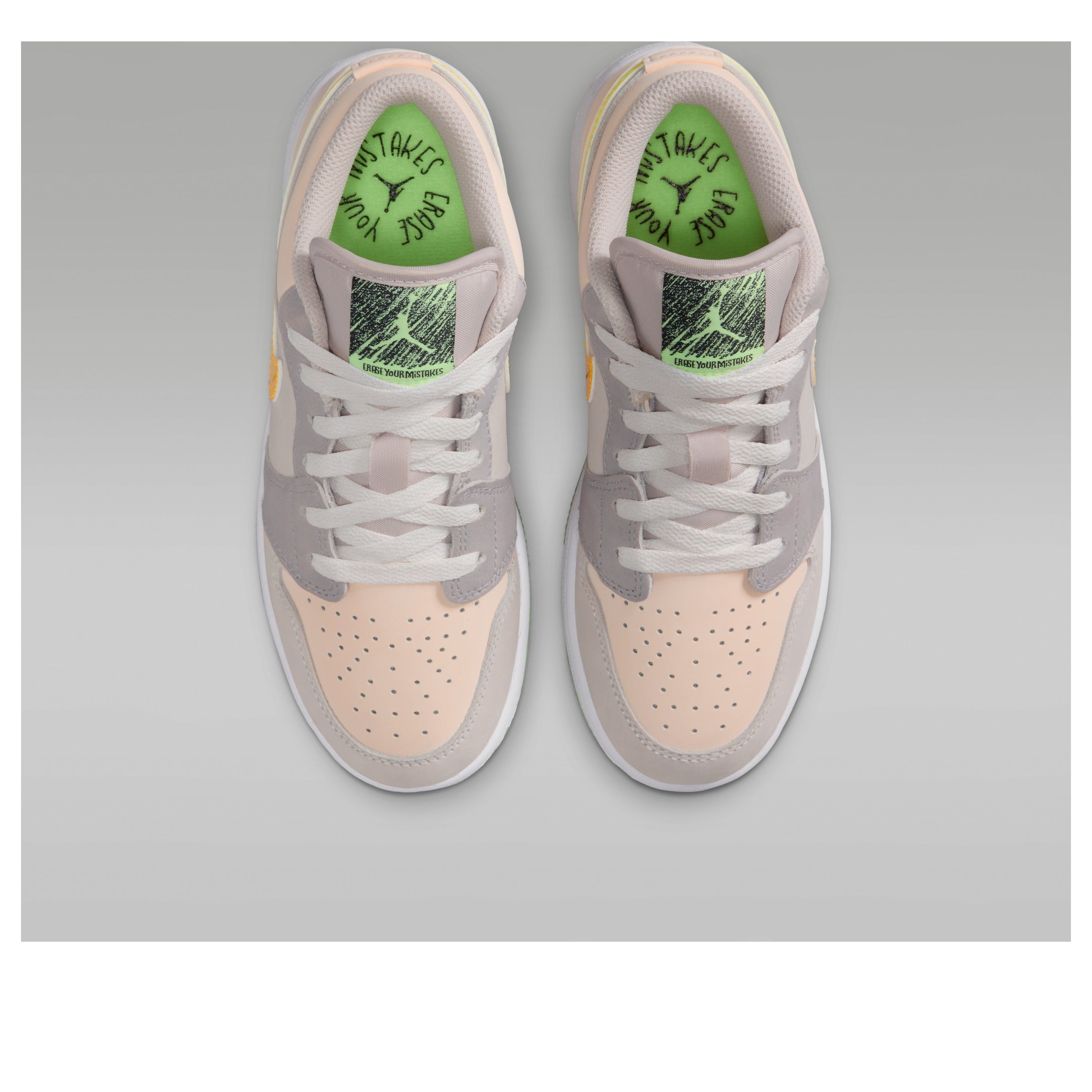 (GS) Air Jordan 1 Low 'Erase Your Mistakes' HQ2030-001