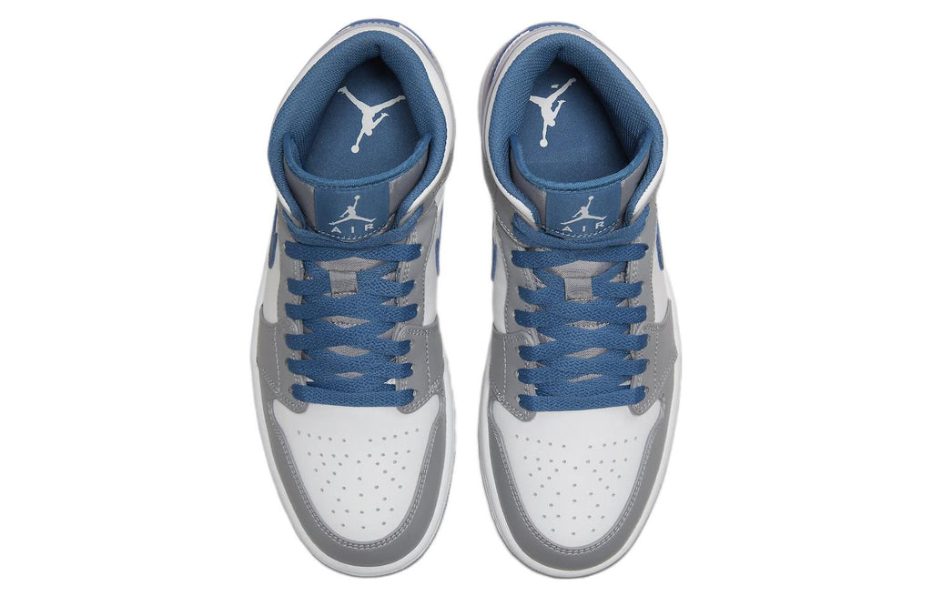 Air Jordan 1 Mid 'Cement Grey True Blue' DQ8426-014