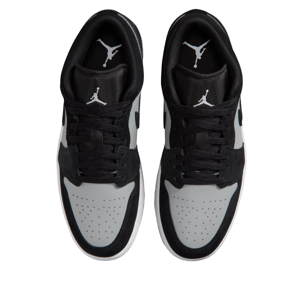 Air Jordan 1 Low 'Black Light Smoke Grey' 553558-048