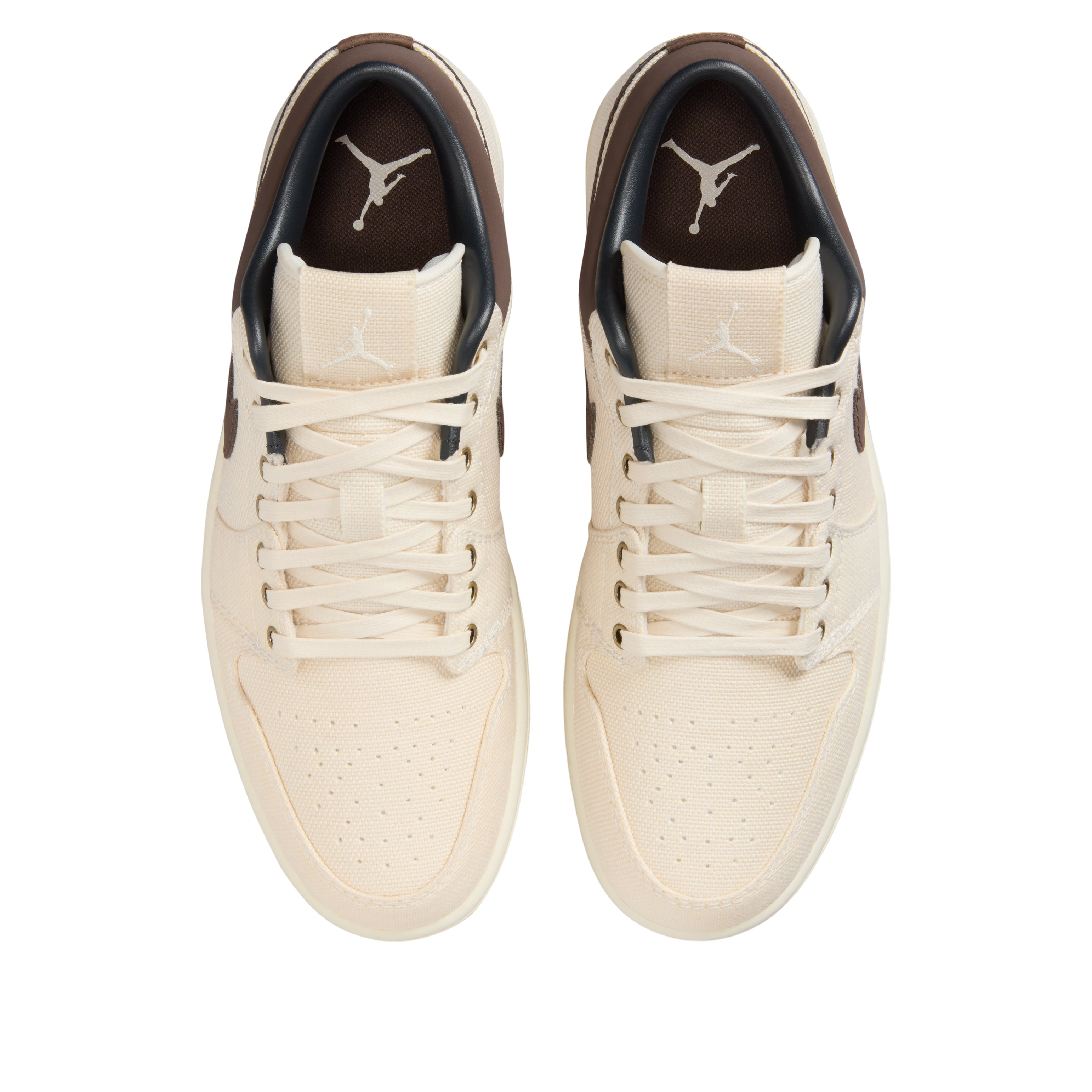 Air Jordan 1 Low Premium 'Pale Ivory Off Noir Baroque Brown' IB8058-110