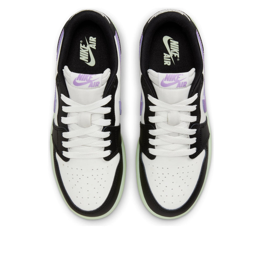 (GS) Air Jordan 1 Low Retro 'Black Raspberry' HF0410-001