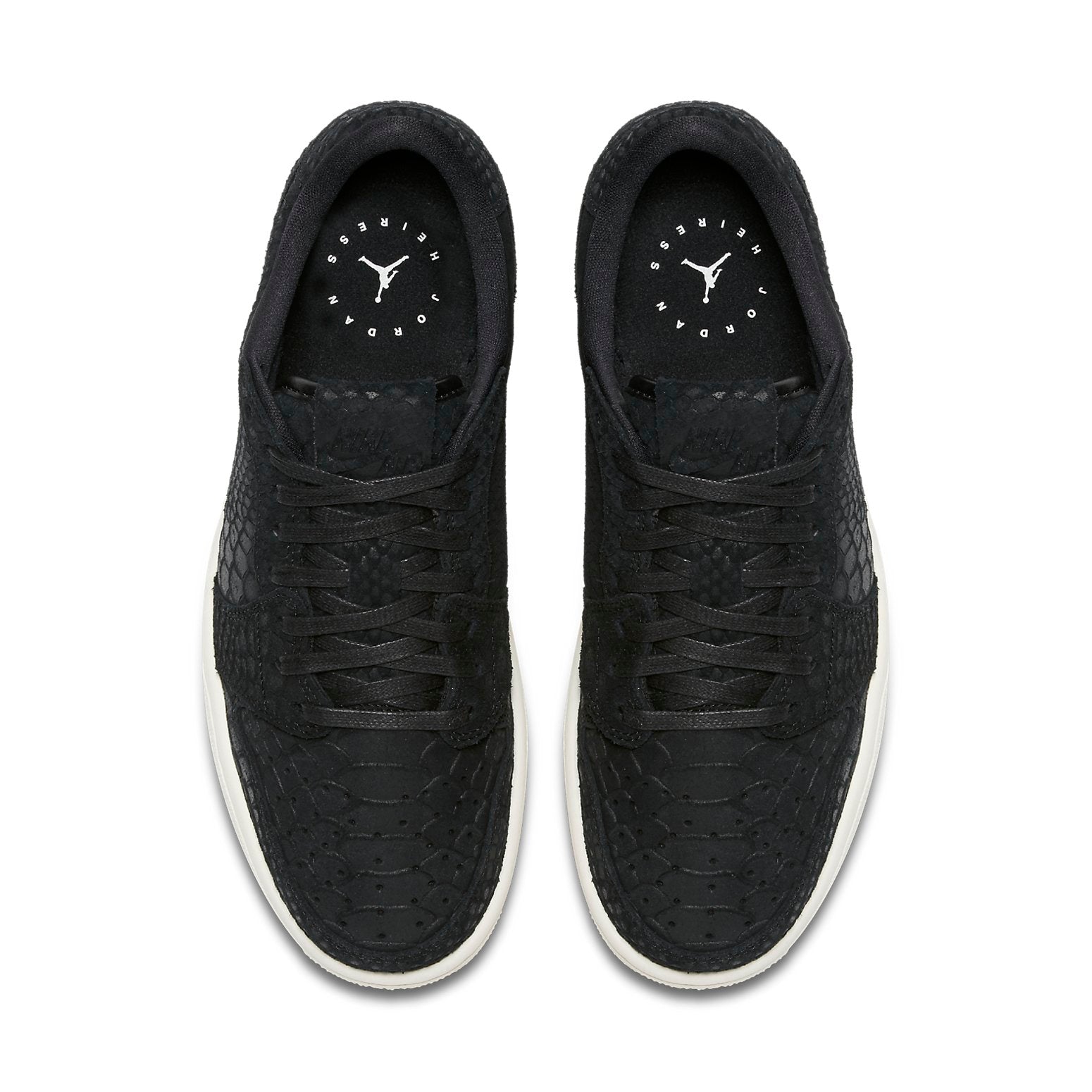 (WMNS) Air Jordan 1 Retro Low 'Black Python' AJ6004-010