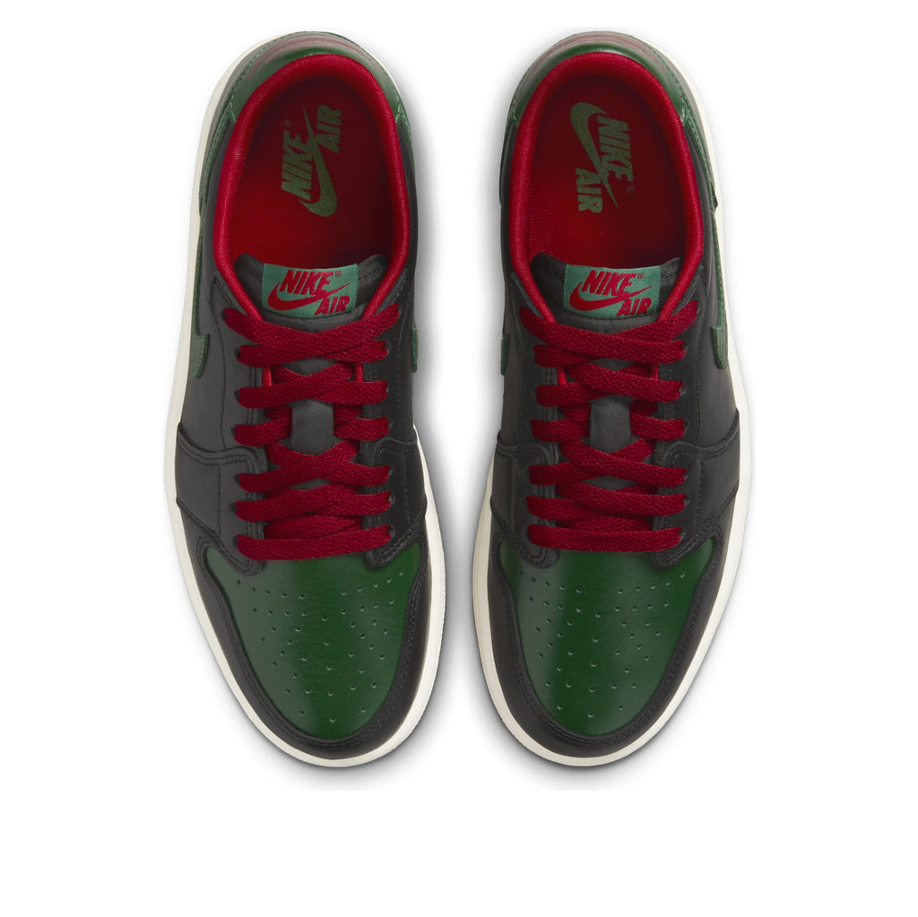 (WMNS) Air Jordan 1 Retro Low OG 'Black Gorge Green' CZ0775-036