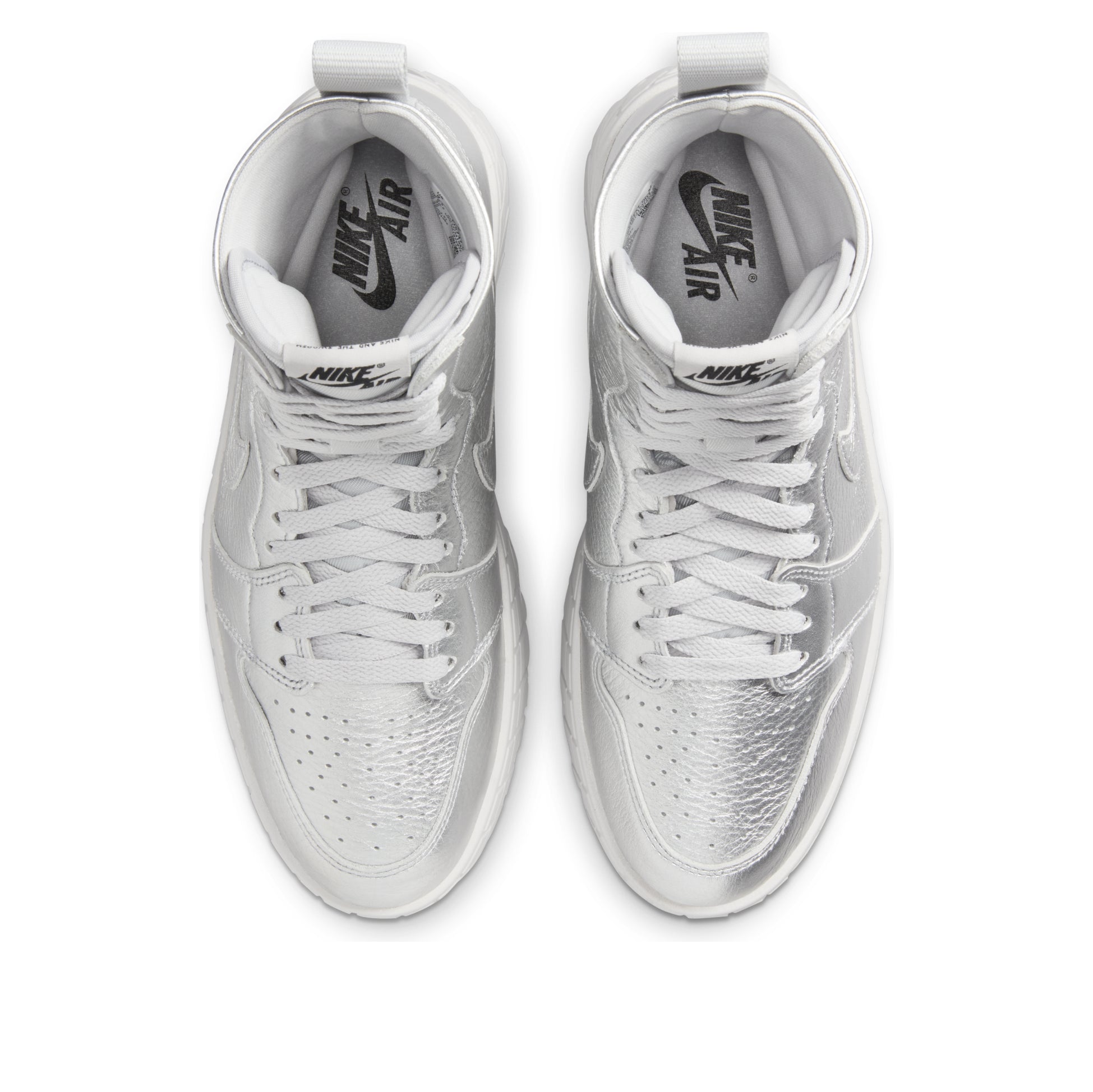 (WMNS) Air Jordan 1 High Brooklyn 'Metallic Silver' FJ5737-002