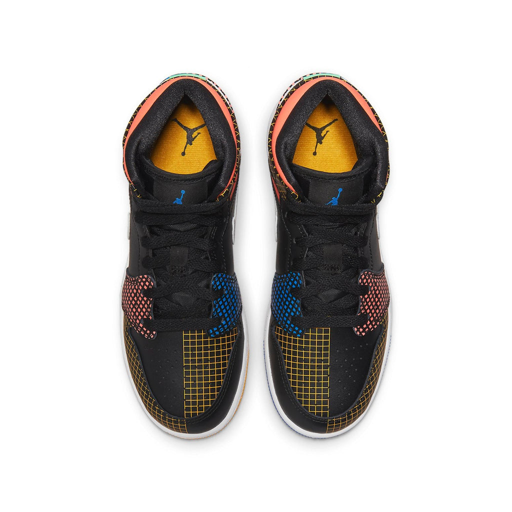 (GS) Air Jordan 1 Mid MMD 'Multi Grid' DC4092-001