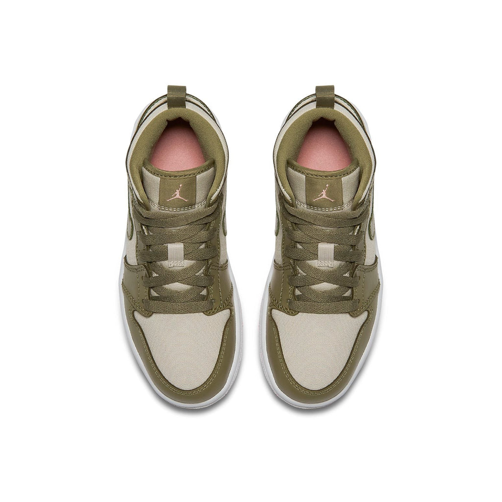 (GS) Air Jordan 1 Mid 'Trooper Bleached Coral' 640737-225