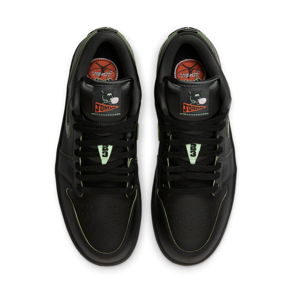 Air Jordan 1 Low SE 'Black Vapor Green' HM3690-001