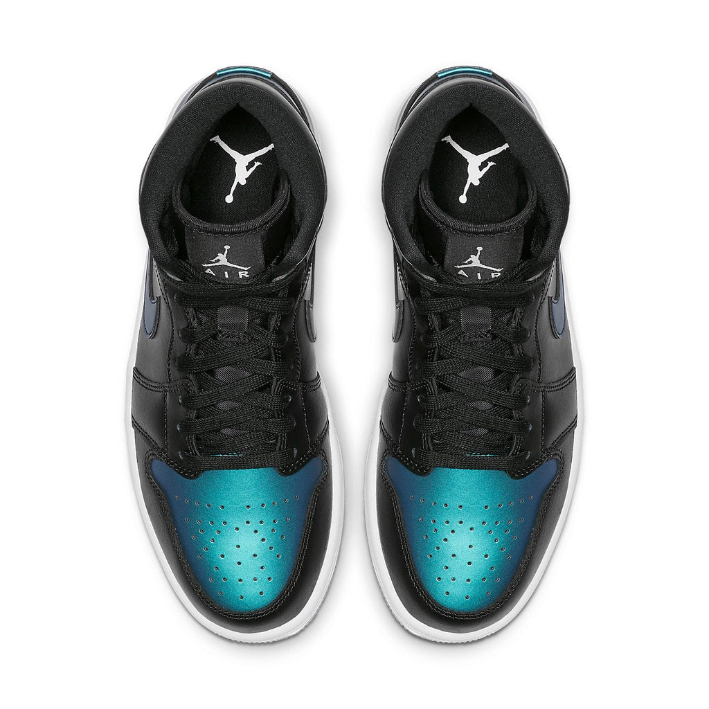 (WMNS) Air Jordan 1 Mid 'Metallic Turquoise' BQ6472-009
