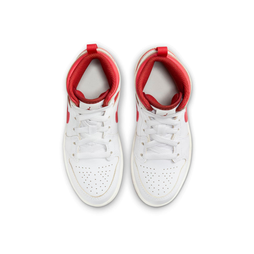 (PS) Air Jordan 1 Mid SE 'White Dune Red' FJ3467-160