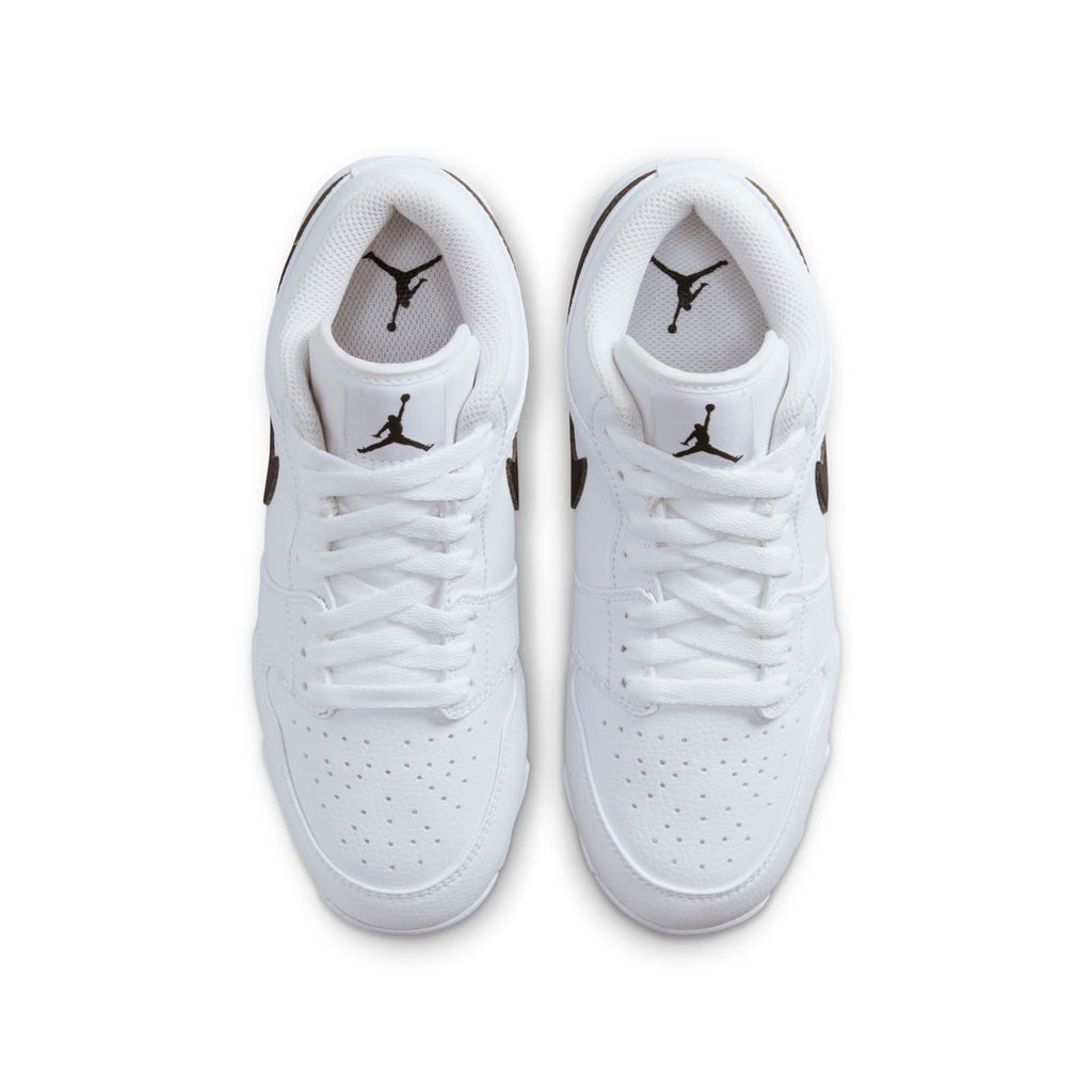 (GS) Air Jordan 1 Low Cleat 'White Black' HF6885-100