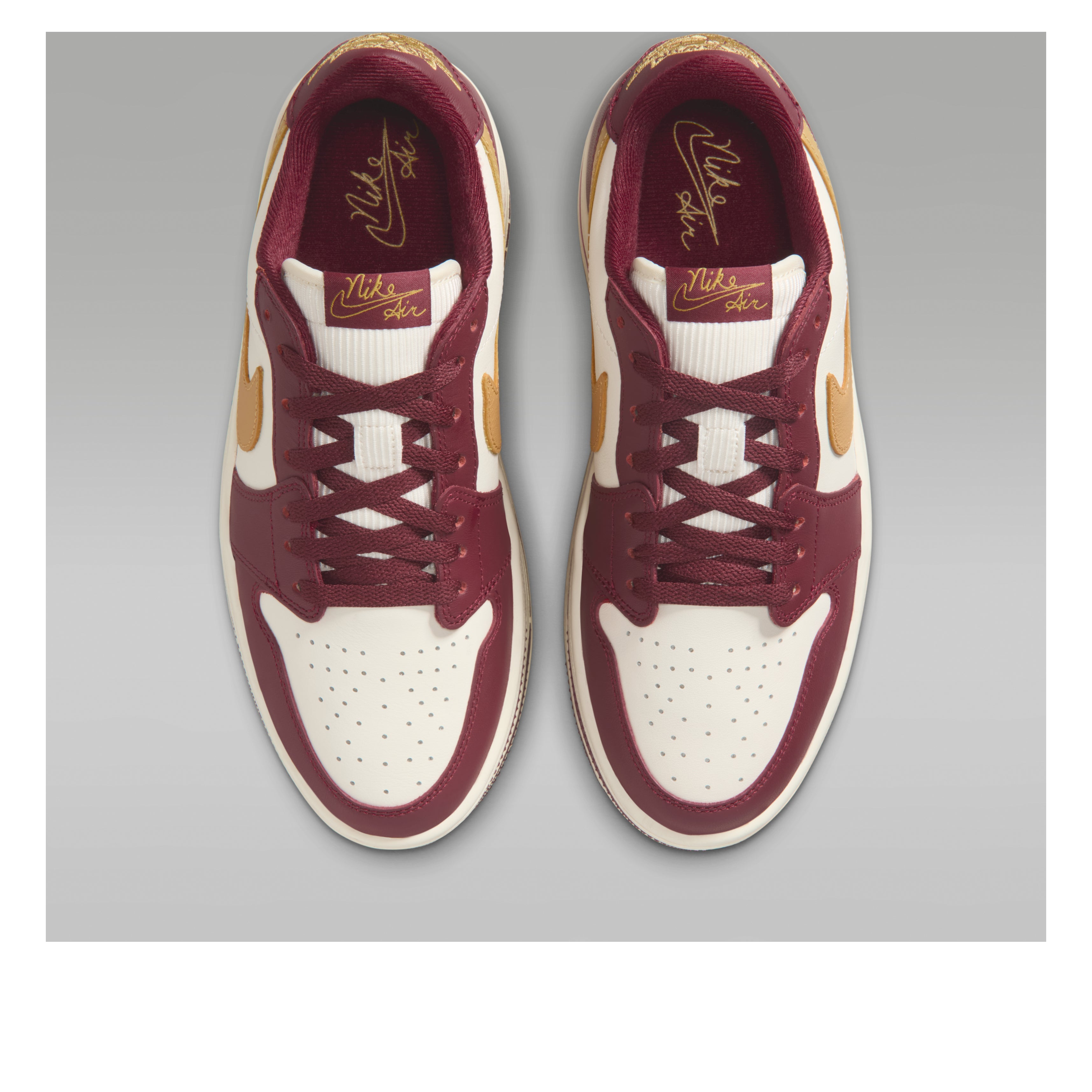 (WMNS) Air Jordan 1 Triple Stack 'Team Red Pale Ivory' HV8288-600
