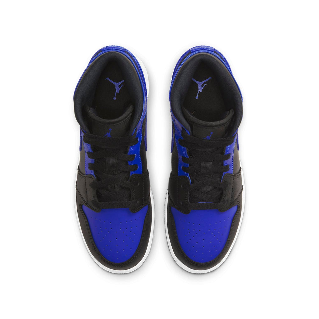 (GS) Air Jordan 1 Mid 'Hyper Royal' 554725-077