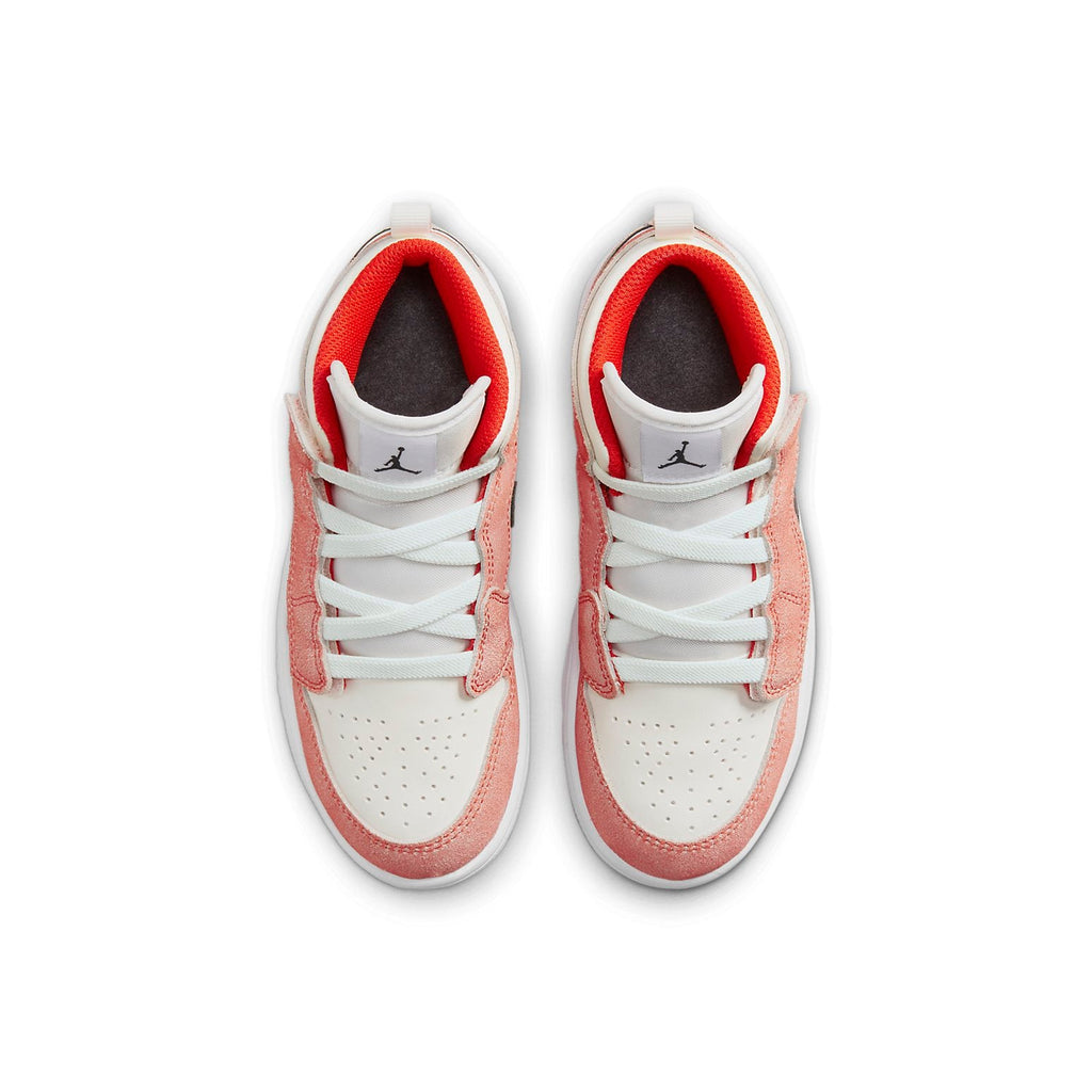 (PS) Air Jordan 1 Mid ALT SE 'Team Orange Sail White' DZ4470-800