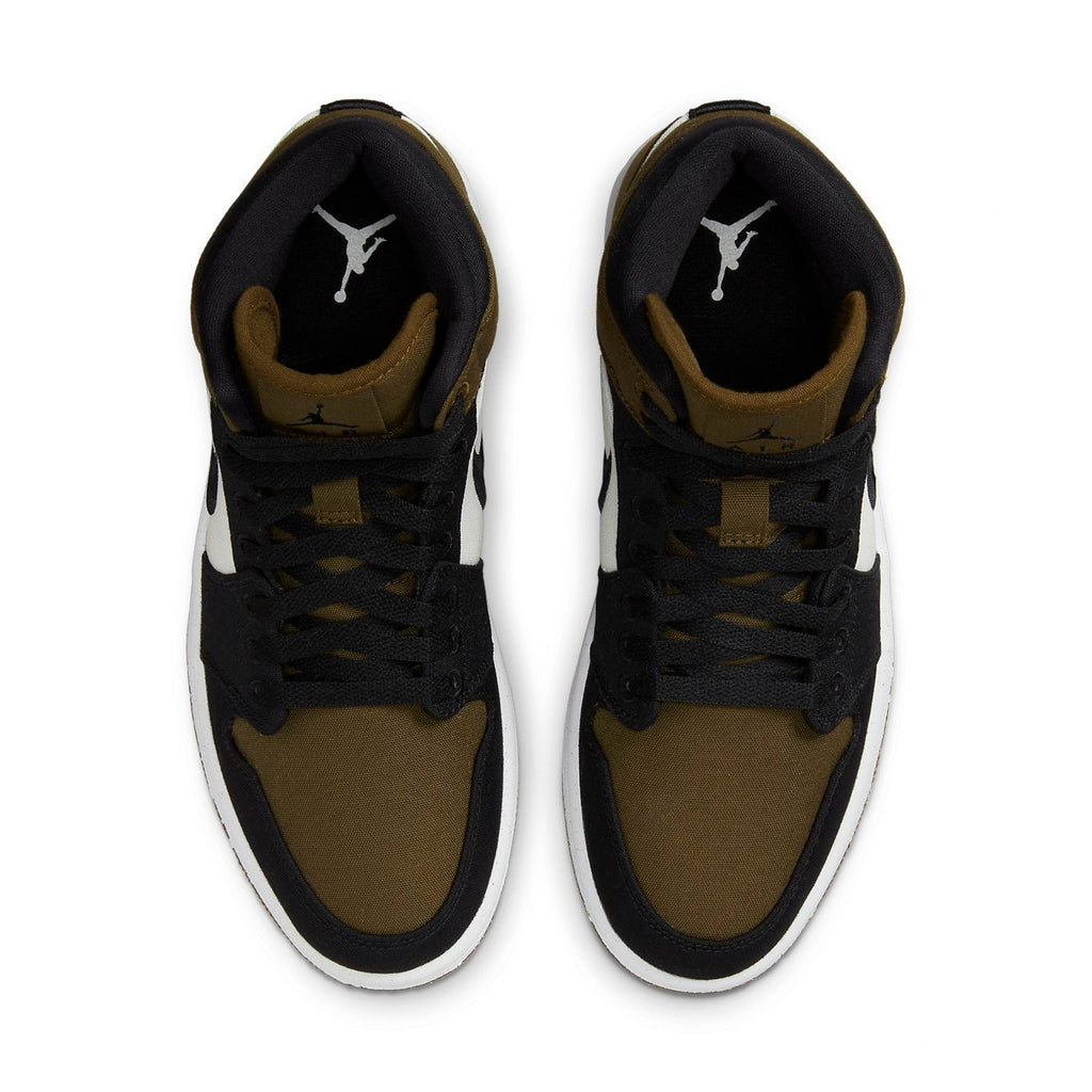 (WMNS) Air Jordan 1 Mid SE 'Olive Toe' DV0427-301