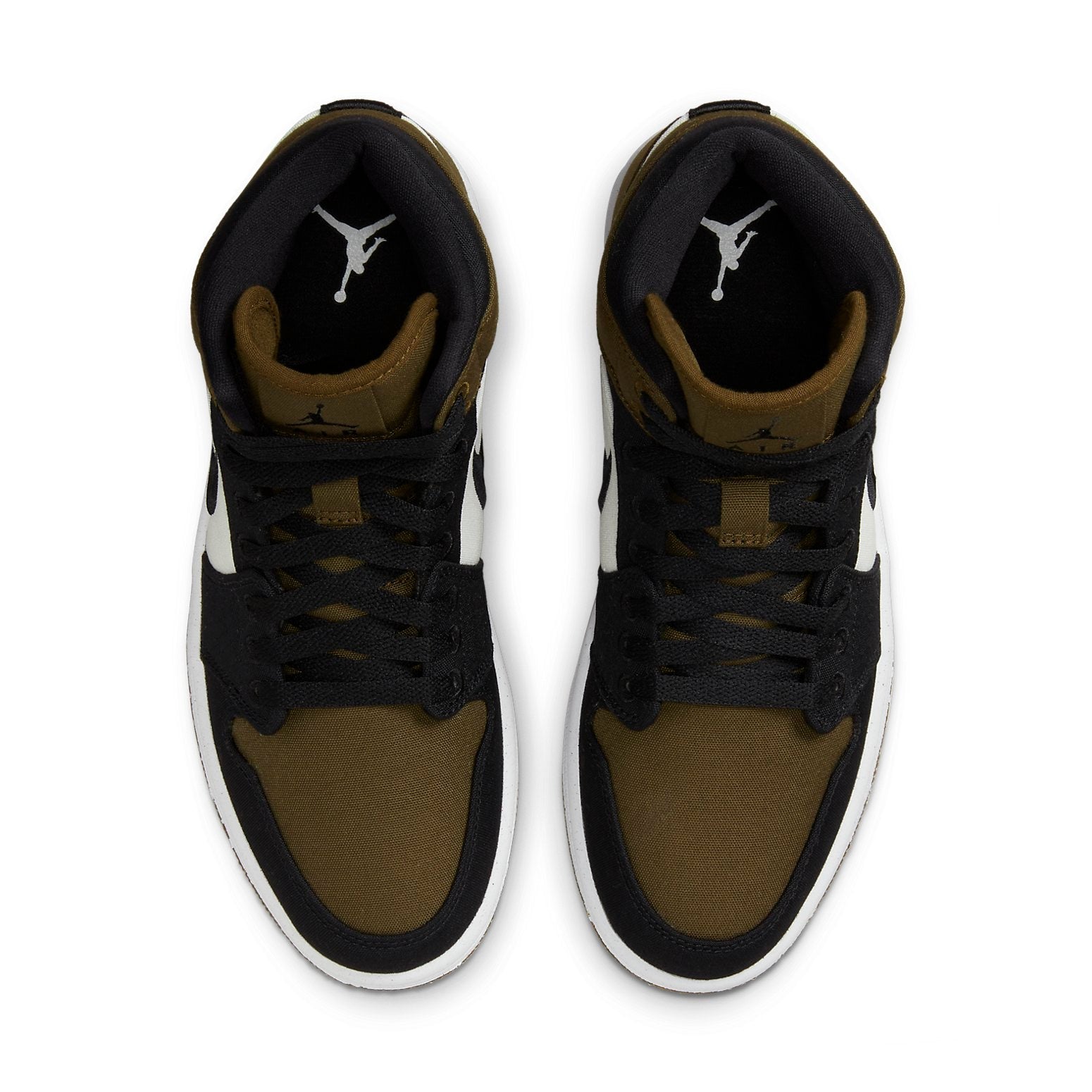 (WMNS) Air Jordan 1 Mid SE 'Olive Toe' DV0427-301