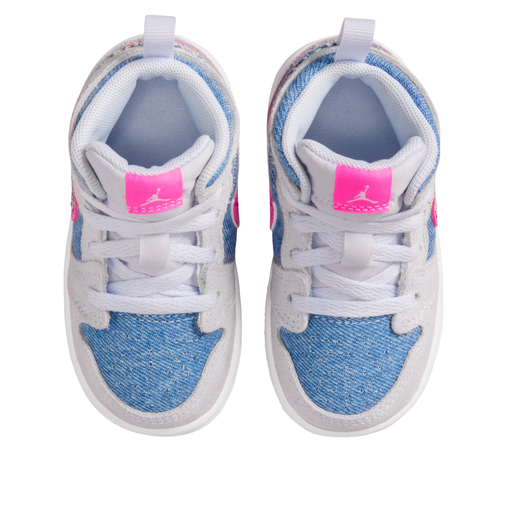 (TD) Air Jordan 1 Mid SE 'Denim Sequin' HQ2000-400